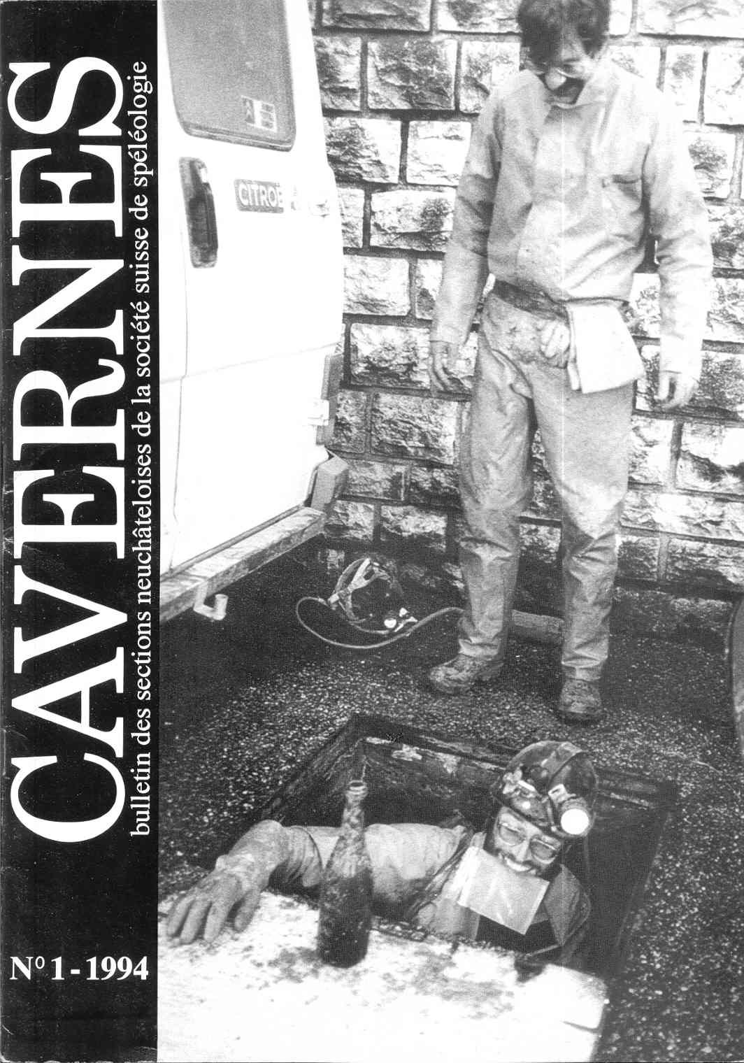 Cavernes/copertina anno 1994 n°1.jpg